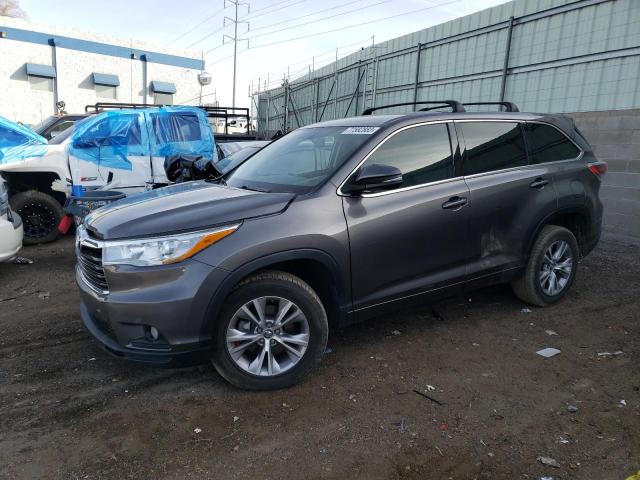 Obraz 1 z 2016 TOYOTA HIGHLANDER LE 2016 z VIN 5TDZKRFH3GS184411