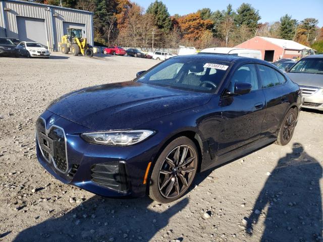 Image 1 of 2022 BMW I4 EDRIVE40  2022 with VIN WBY73AW0XNFN22222