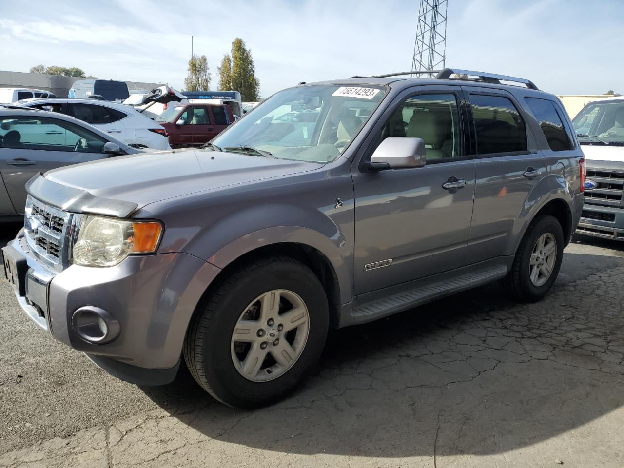 Image 1 of 2008 FORD ESCAPE HEV 2008 with VIN 1FMCU59H68KB25748