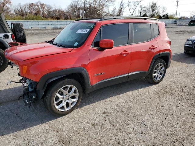 Image 1 of 2016 JEEP RENEGADE LATITUDE 2016 with VIN ZACCJABTXGPD15691