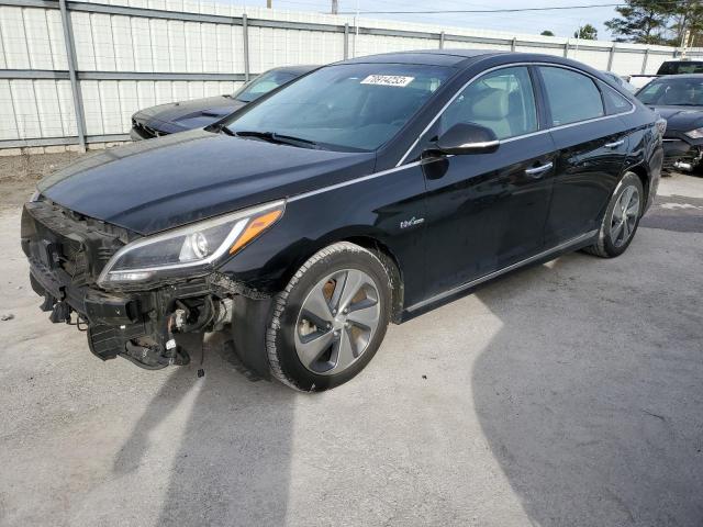 Image 1 of 2016 HYUNDAI SONATA HYBRID 2016 with VIN KMHE34L17GA028354