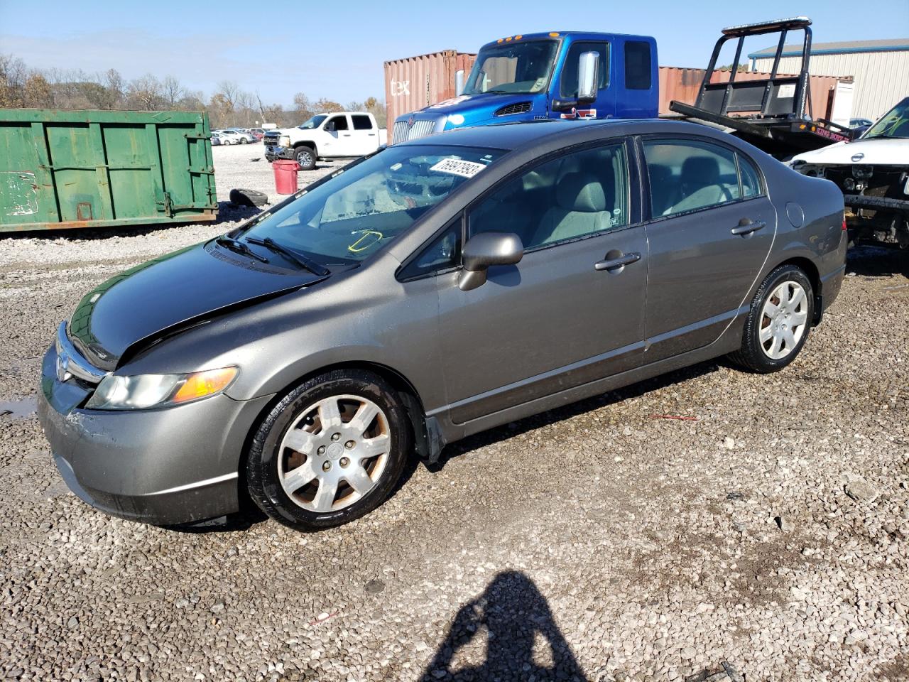 Image 1 of 2008 HONDA CIVIC LX 2008 with VIN 2HGFA16538H352675