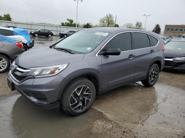 Image 1 of 2016 HONDA CR-V SE 2016 with VIN 5J6RM4H45GL035999