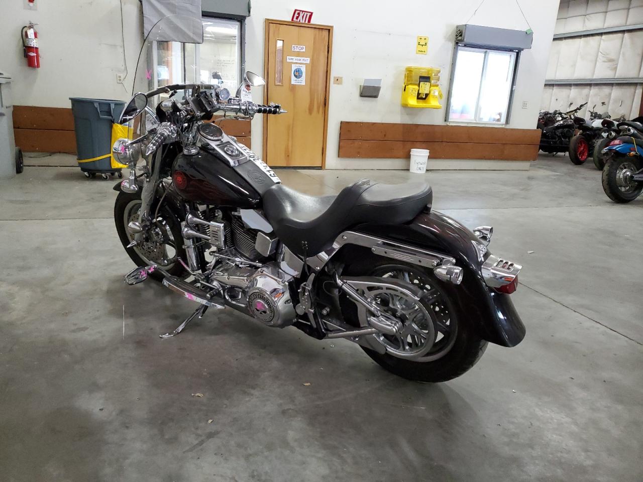 Image 3 of 2005 HARLEY-DAVIDSON FLSTFI  2005 with VIN 1HD1BXB115Y072880