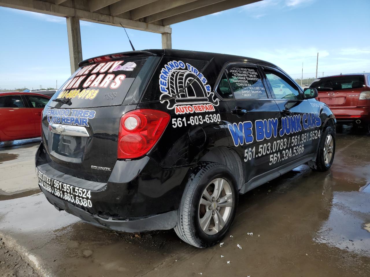 Obraz 3 z 2012 CHEVROLET EQUINOX LS 2012 z VIN 2GNALBEK7C1201606