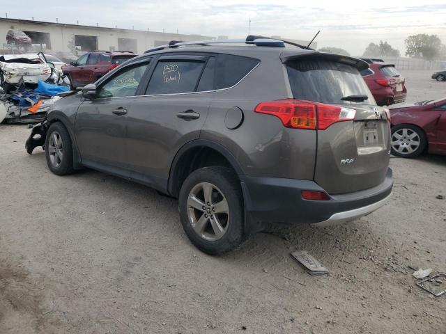 Image 2 of 2015 TOYOTA RAV4 XLE 2015 with VIN JTMWFREV5FD065431