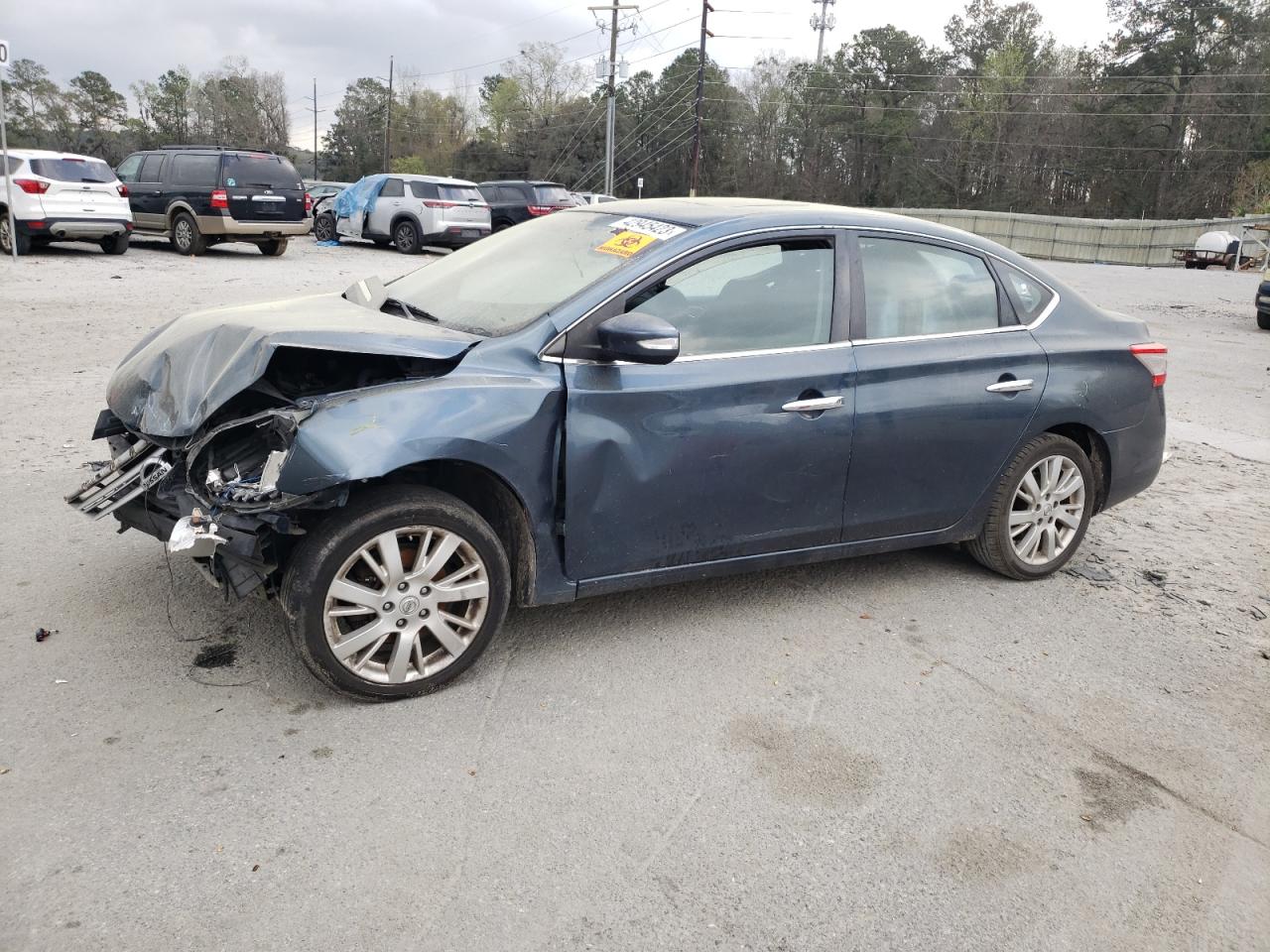 Изображение 1 2014 NISSAN SENTRA S 2014 с VIN 3N1AB7AP8EY281158