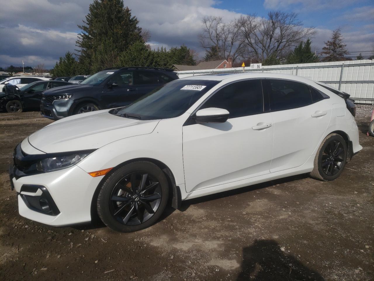 Image 1 of 2020 HONDA CIVIC EX 2020 with VIN SHHFK7H60LU421291