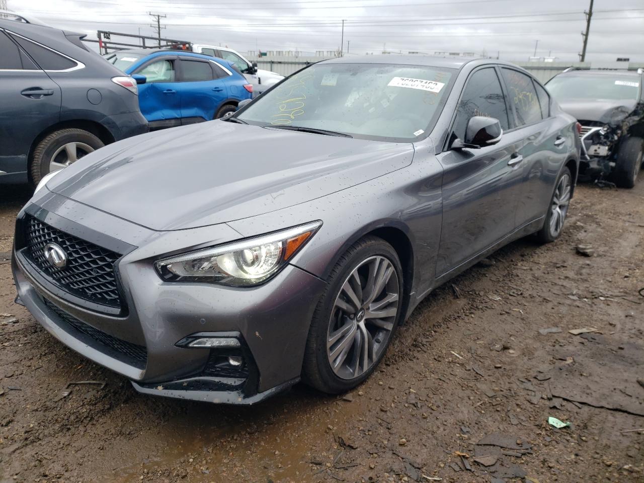 Image 1 of 2023 INFINITI Q50 SENSORY 2023 with VIN JN1EV7CR4PM541682