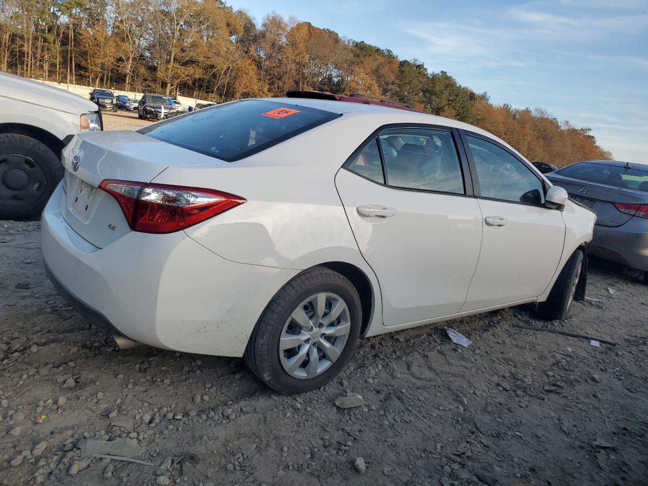 Image 3 of 2016 TOYOTA COROLLA L 2016 with VIN 2T1BURHEXGC660998