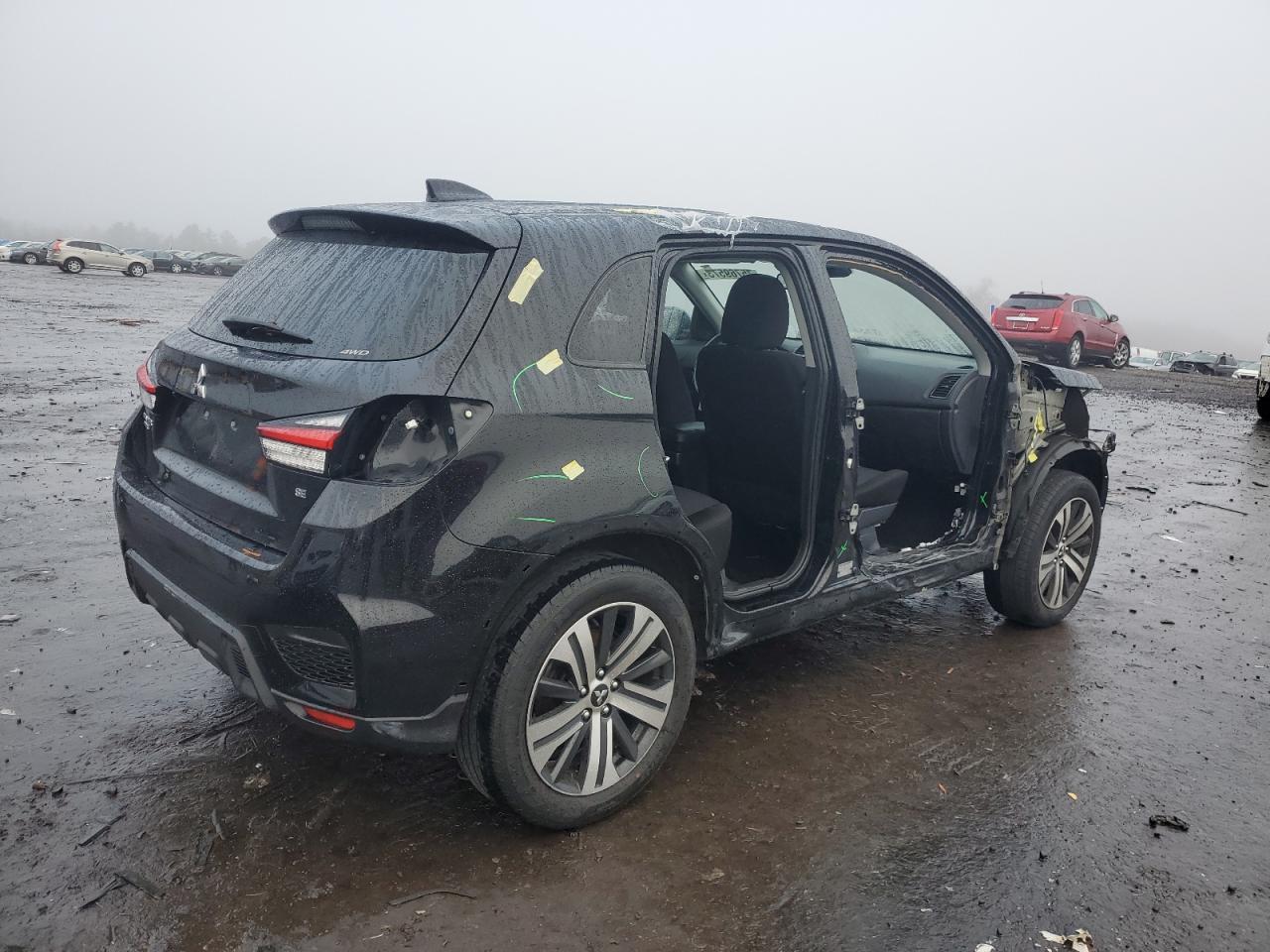 Image 3 of 2021 MITSUBISHI OUTLANDER SPORT ES 2021 with VIN JA4ARUAU9MU022767