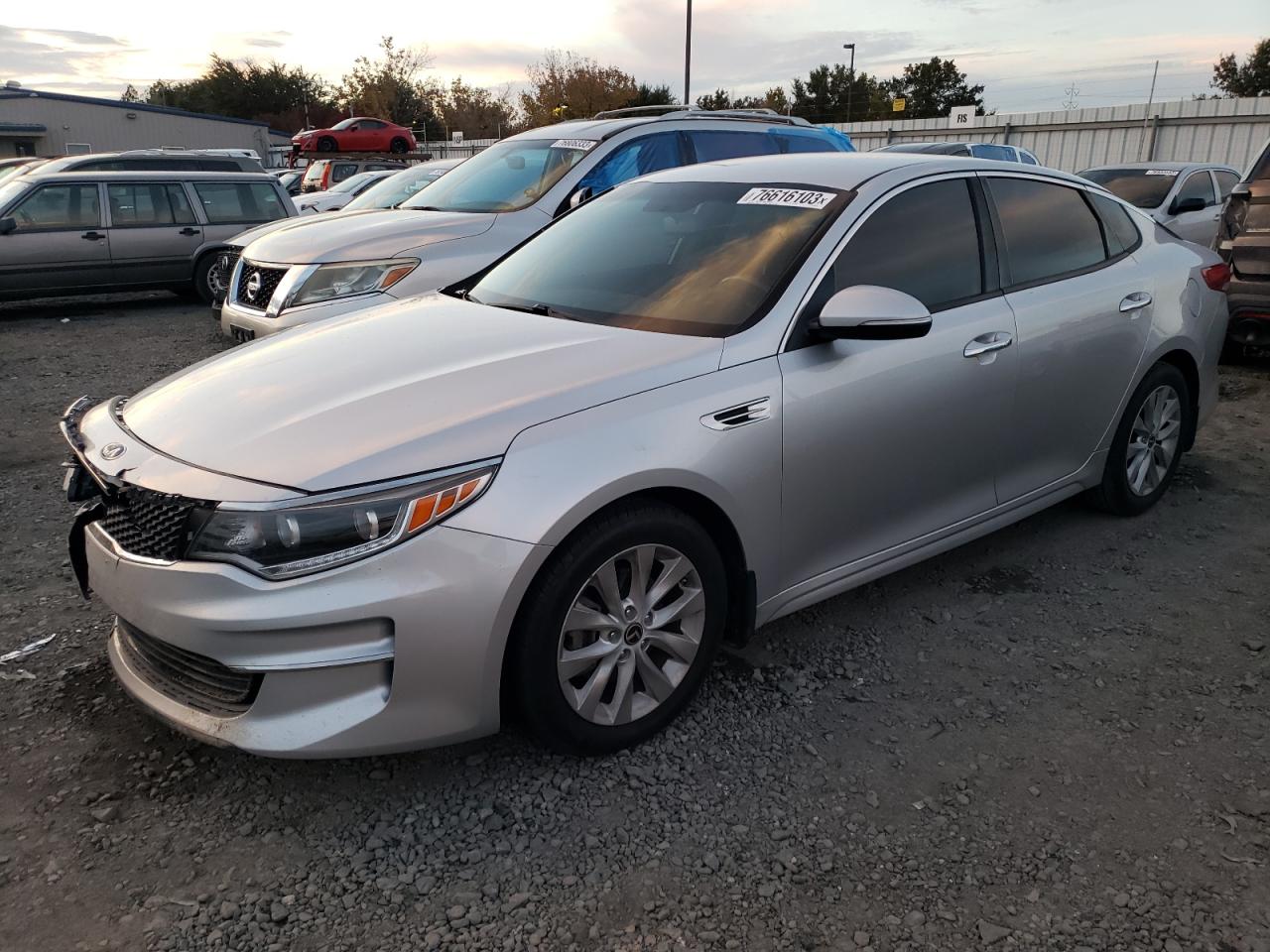 Image 1 of 2016 KIA OPTIMA EX 2016 with VIN 5XXGU4L35GG065161