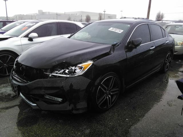 Изображение 1 2016 HONDA ACCORD SPORT 2016 с VIN 1HGCR2F57GA106372