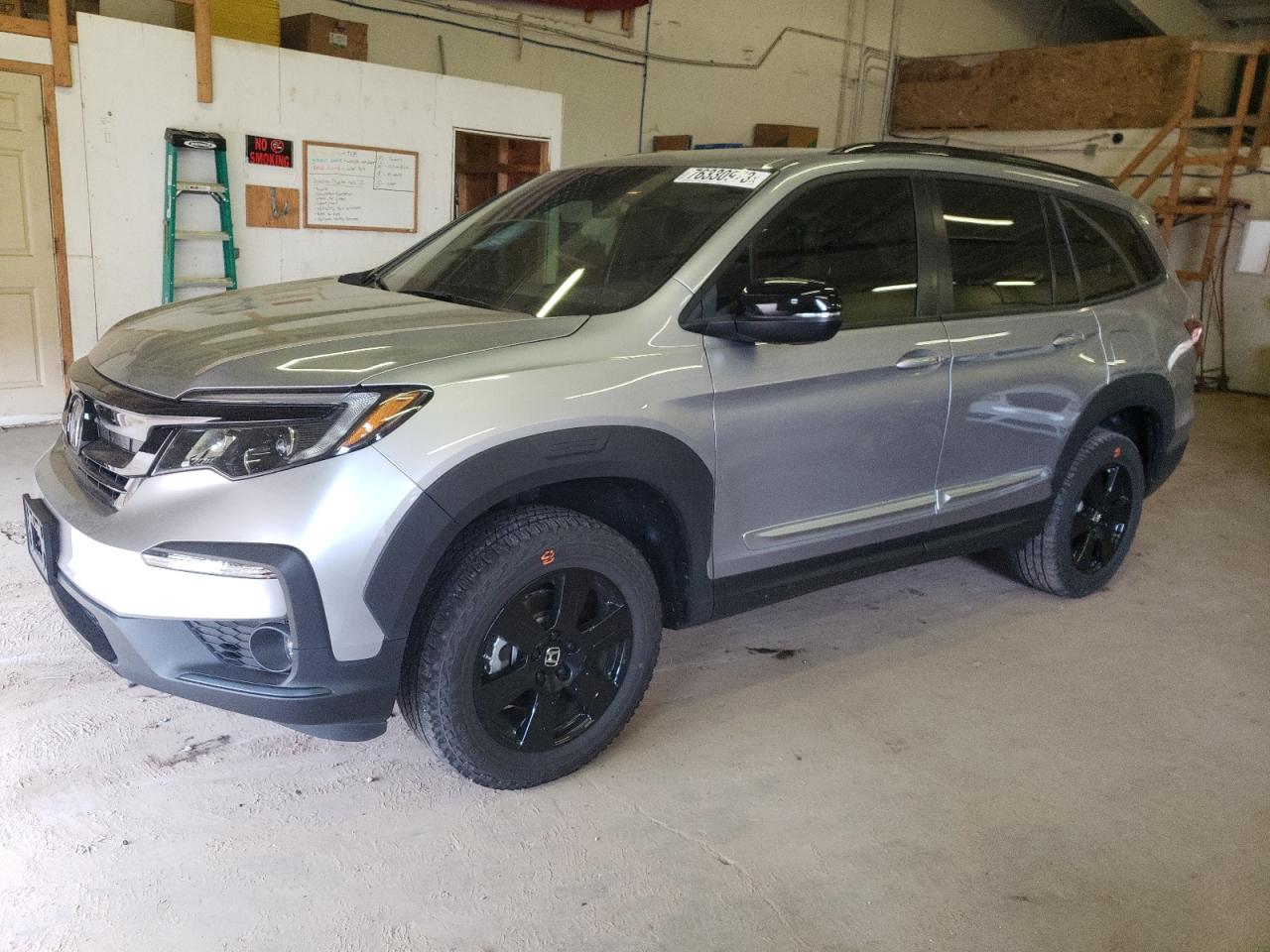 Image 1 of 2022 HONDA PILOT TRAILSPORT 2022 with VIN 5FNYF6H82NB020614