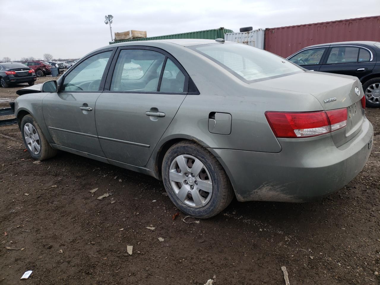 Image 2 of 2008 HYUNDAI SONATA GLS 2008 with VIN 5NPET46C18H397626