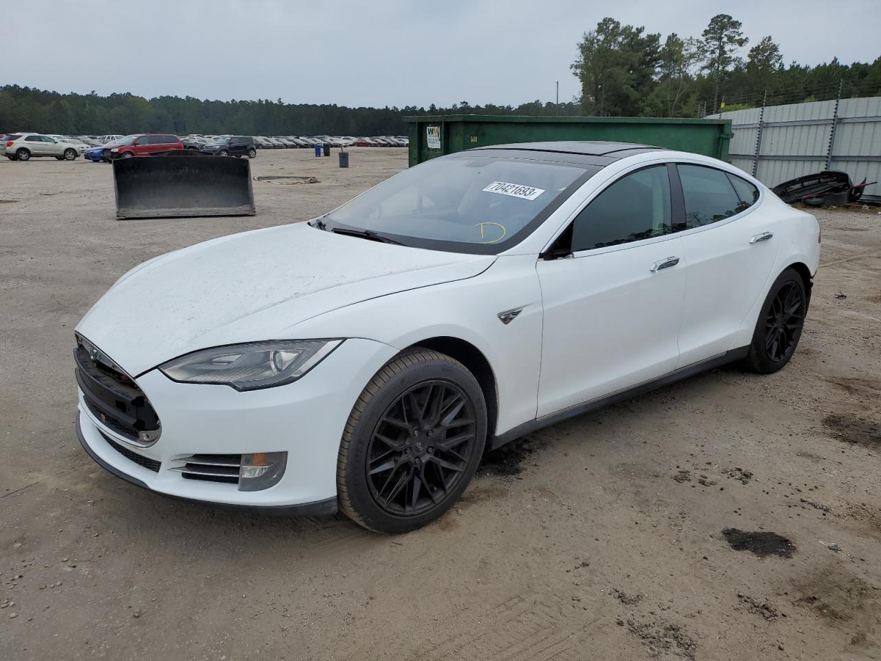 Изображение 1 2013 TESLA MODEL S  2013 с VIN 5YJSA1CP7DFP15708