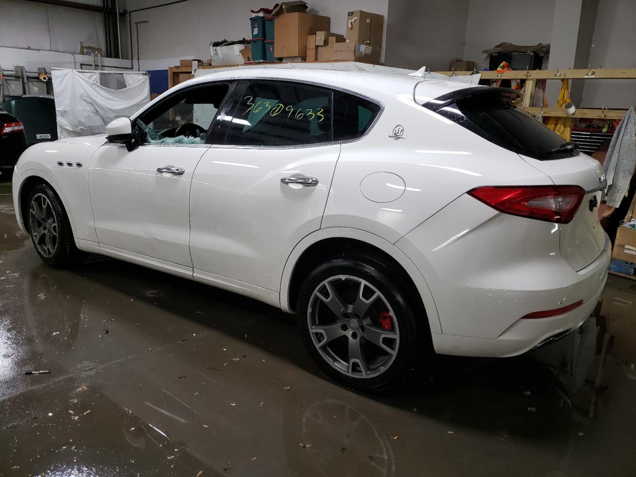 Image 2 of 2017 MASERATI LEVANTE LUXURY 2017 with VIN ZN661XUL6HX228297