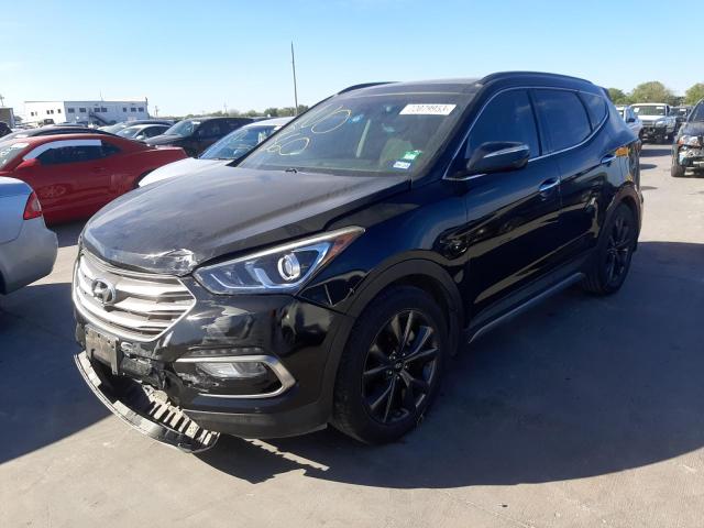 Image 1 of 2017 HYUNDAI SANTA FE SPORT  2017 with VIN 5XYZW4LAXHG437186