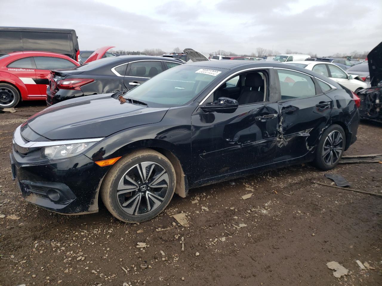Image 1 of 2016 HONDA CIVIC EX 2016 with VIN 19XFC1F37GE032602