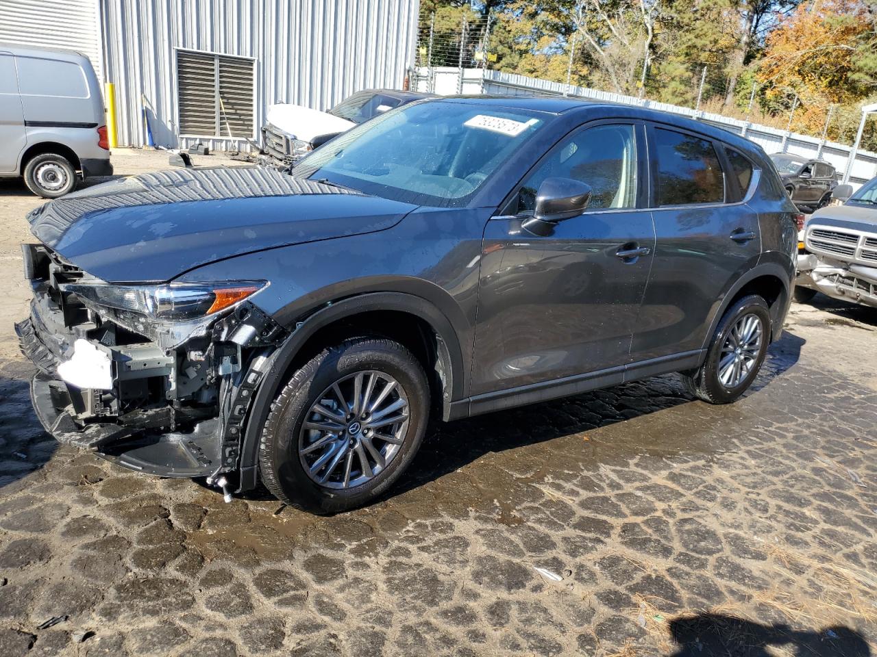 Image 1 of 2021 MAZDA CX-5 TOURING 2021 with VIN JM3KFACM3M0425818