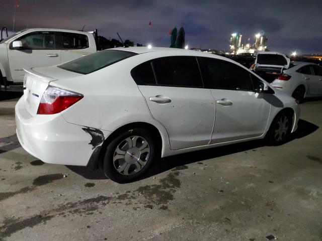 Image 3 of 2012 HONDA CIVIC HYBRID 2012 with VIN JHMFB4F24CS010624