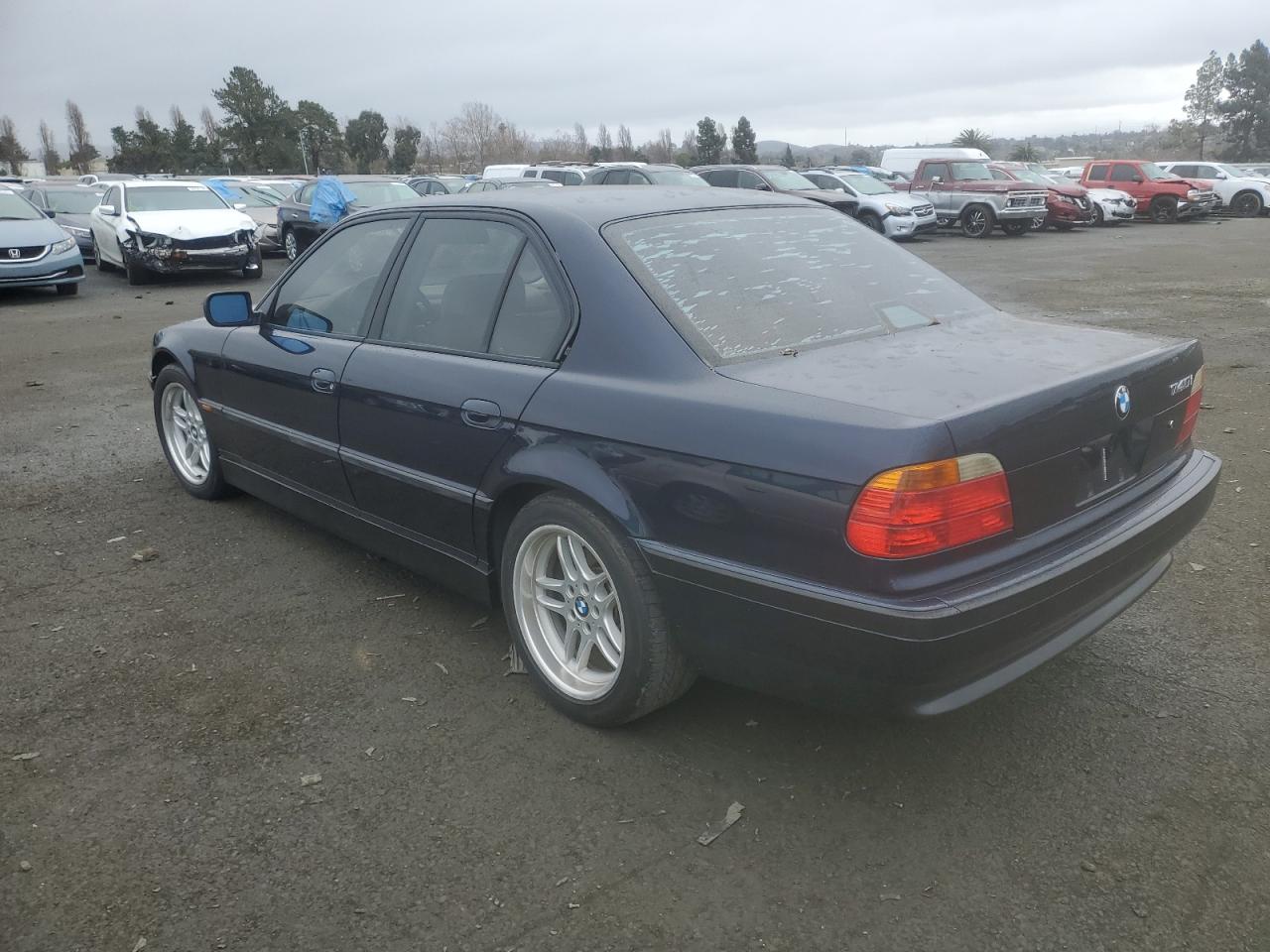 Image 2 of 2000 BMW 740 I AUTOMATIC 2000 with VIN WBAGG8345YDN77681