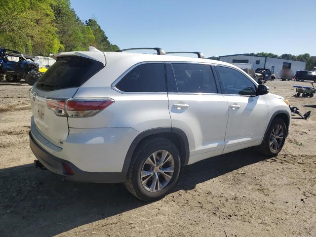 Изображение 3 2014 TOYOTA HIGHLANDER LE 2014 с VIN 5TDZKRFH4ES031162