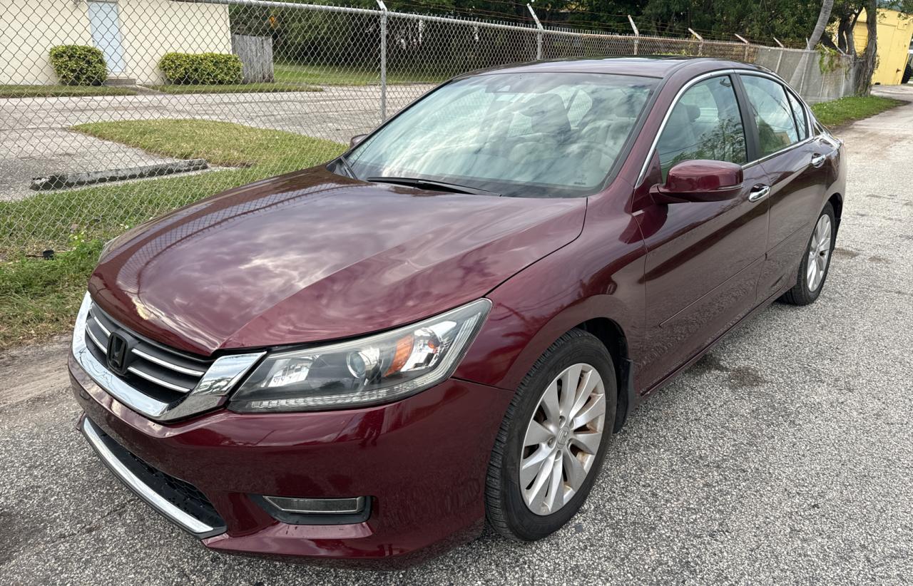 Image 2 of 2013 HONDA ACCORD EXL 2013 with VIN 1HGCR2F86DA018984