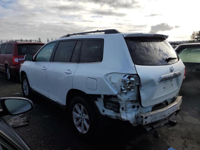 Изображение 2 2013 TOYOTA HIGHLANDER BASE 2013 с VIN 5TDBK3EH4DS177219