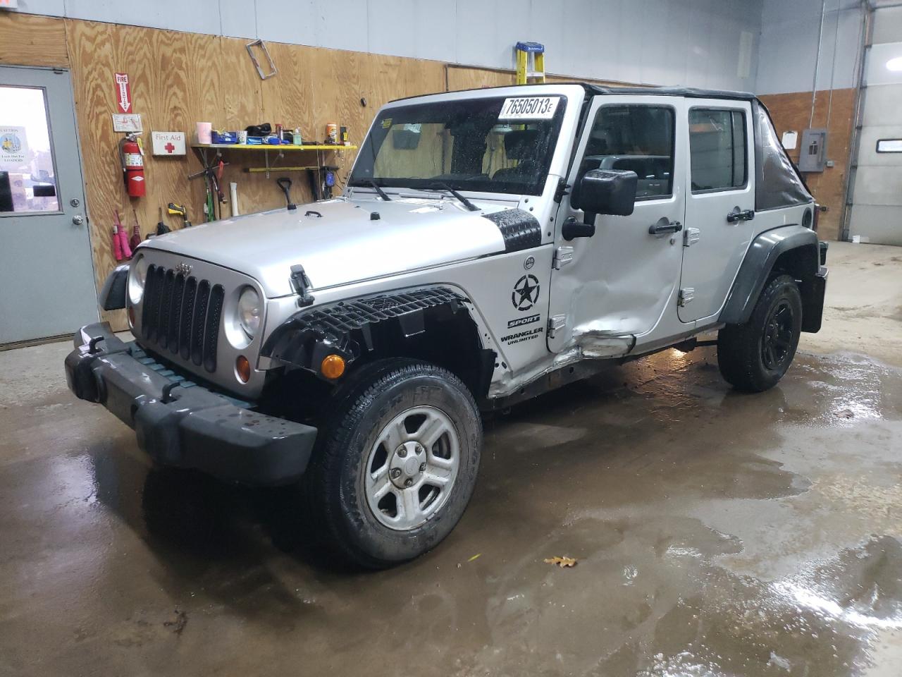 Изображение 1 2010 JEEP WRANGLER UNLIMITED SPORT 2010 с VIN 1J4BA3H13AL126691