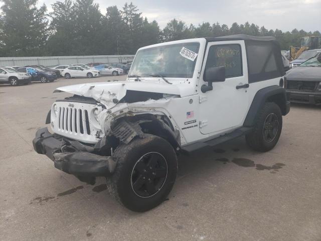 Obraz 1 z 2015 JEEP WRANGLER SPORT 2015 z VIN 1C4AJWAG7FL592391
