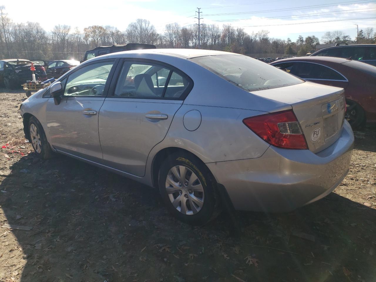 Изображение 2 2012 HONDA CIVIC LX 2012 с VIN 19XFB2F56CE340428