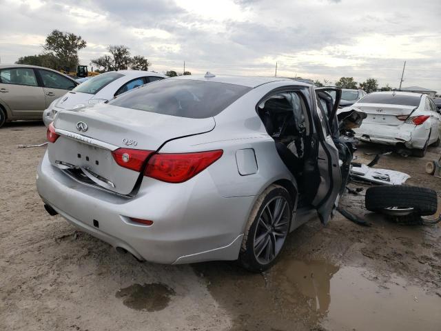 Image 3 of 2014 INFINITI Q50 BASE 2014 with VIN JN1BV7AP1EM691122