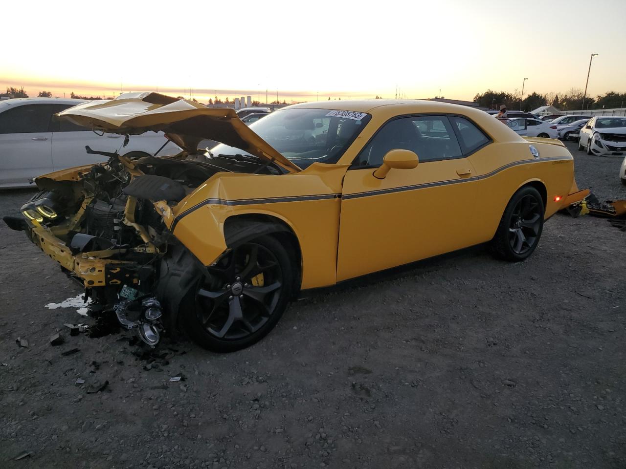 Image 1 of 2017 DODGE CHALLENGER SXT 2017 with VIN 2C3CDZAG8HH639918