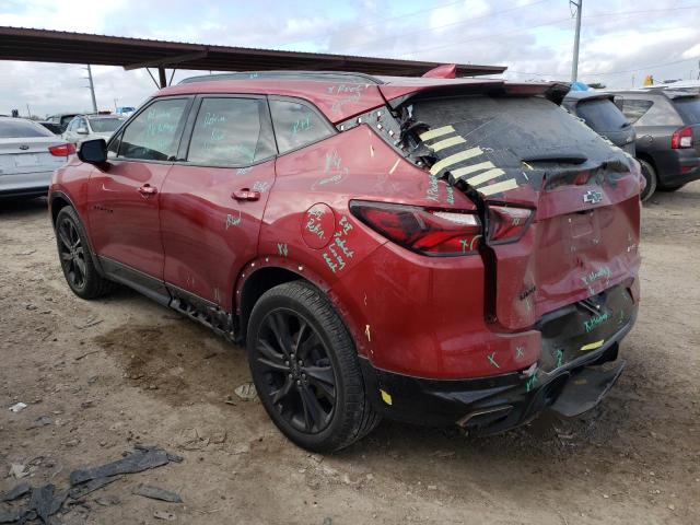 Image 2 of 2021 CHEVROLET BLAZER RS 2021 with VIN 3GNKBERS4MS556774