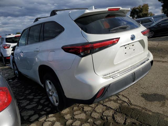 Image 2 of 2020 TOYOTA HIGHLANDER HYBRID LE 2020 with VIN 5TDBBRCH3LS510319