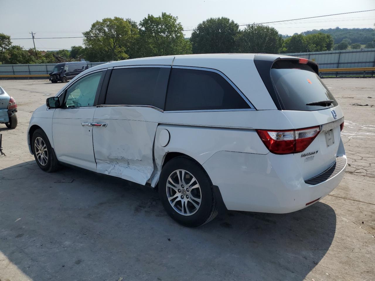 Image 2 of 2012 HONDA ODYSSEY EXL 2012 with VIN 5FNRL5H66CB025575