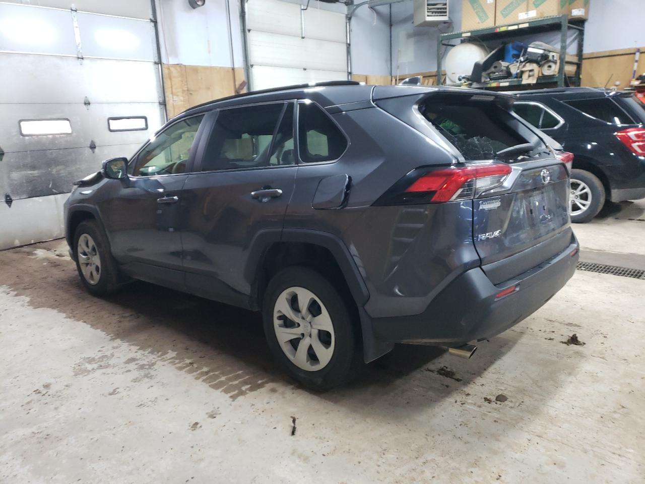 Image 2 of 2019 TOYOTA RAV4 LE 2019 with VIN JTMG1RFV4KD008021
