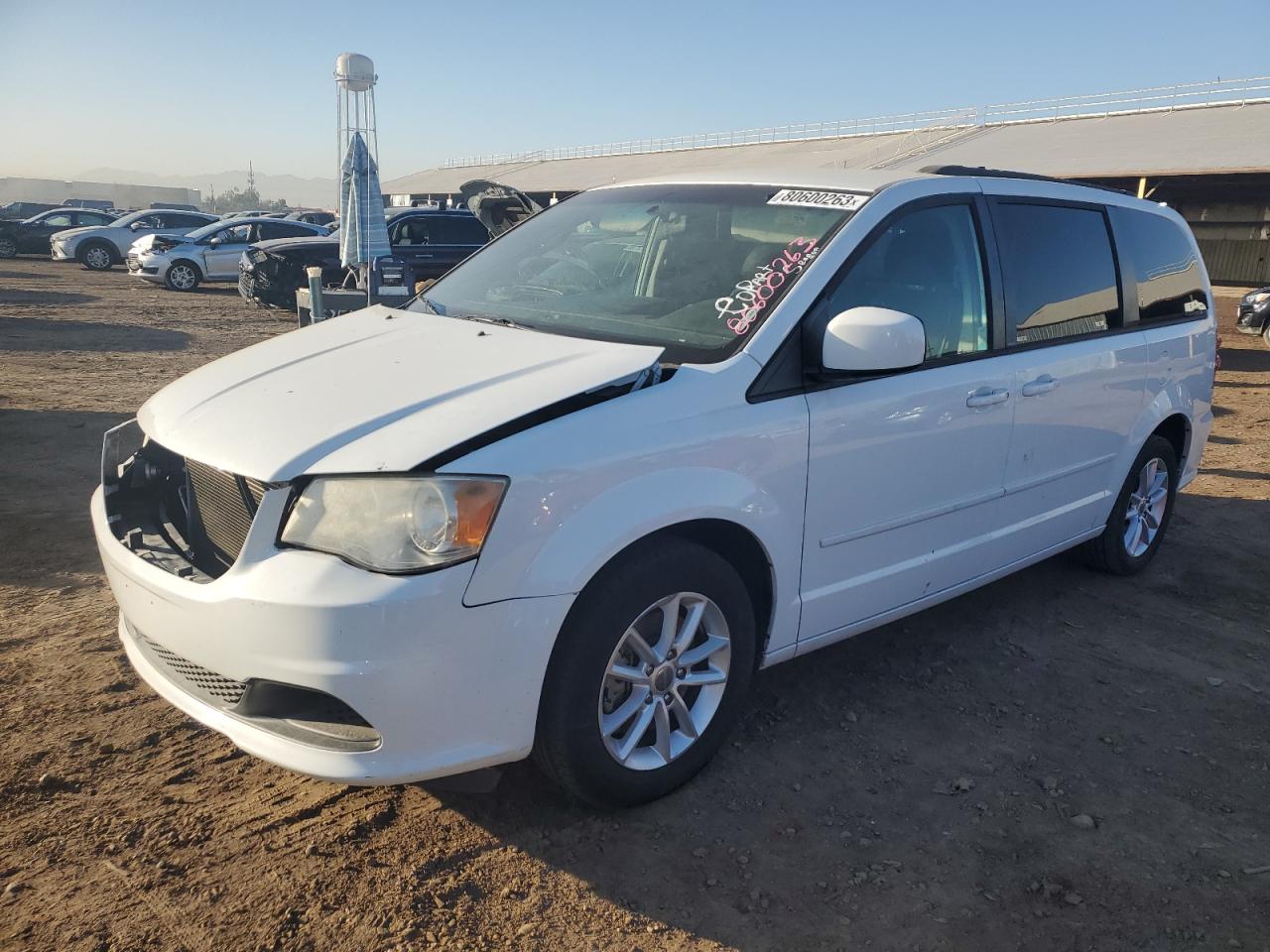 Image 1 of 2014 DODGE GRAND CARAVAN SXT 2014 with VIN 2C4RDGCG4ER341525