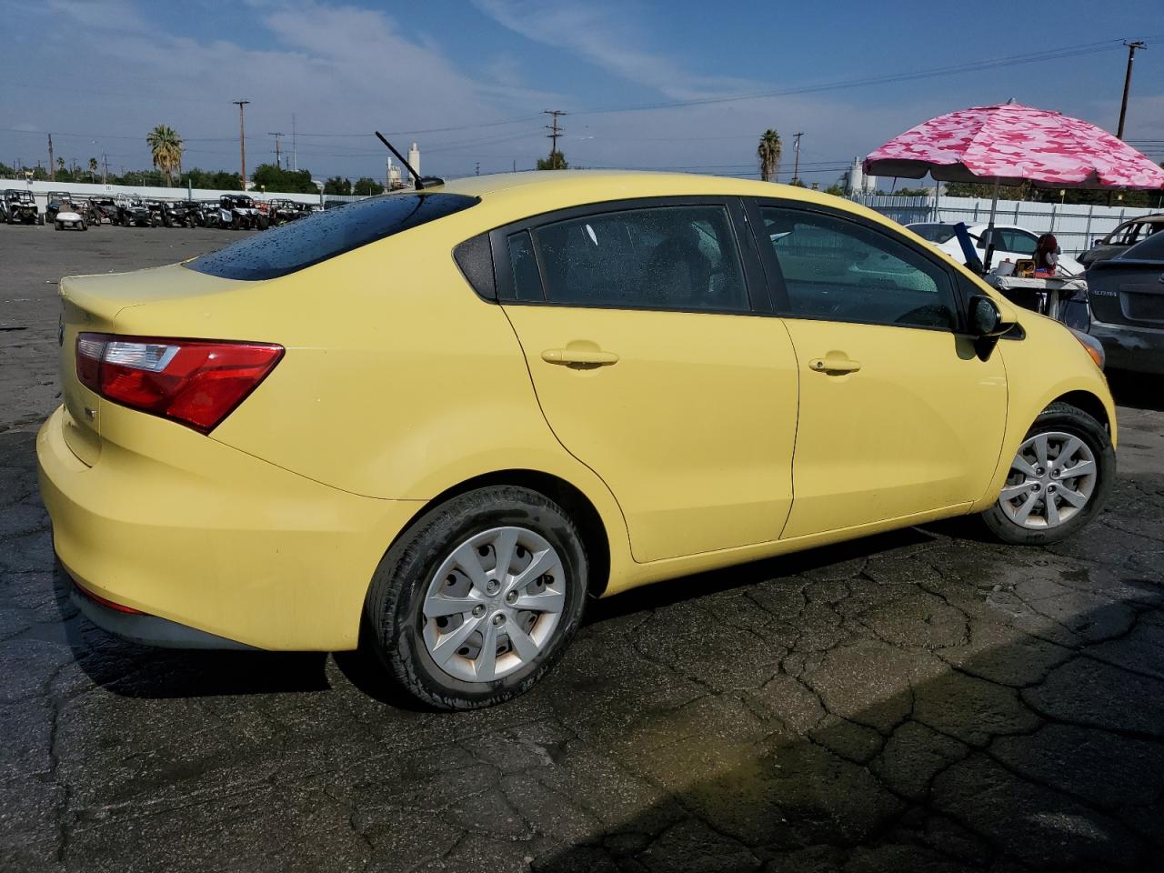 Image 3 of 2016 KIA RIO LX 2016 with VIN KNADM4A38G6654495