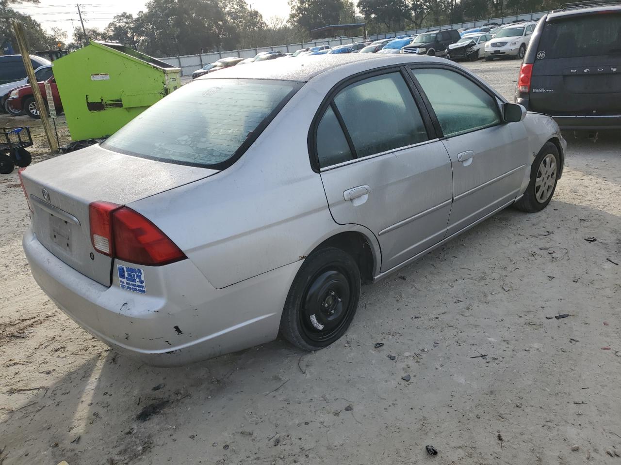 Изображение 3 2003 HONDA CIVIC EX 2003 с VIN 2HGES26763H523847