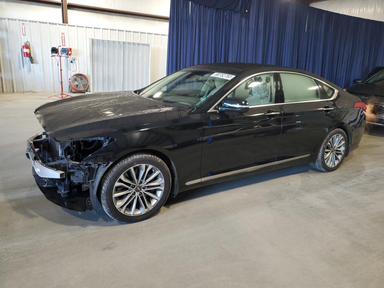 Image 1 of 2017 GENESIS G80 BASE 2017 with VIN KMHGN4JE4HU187910