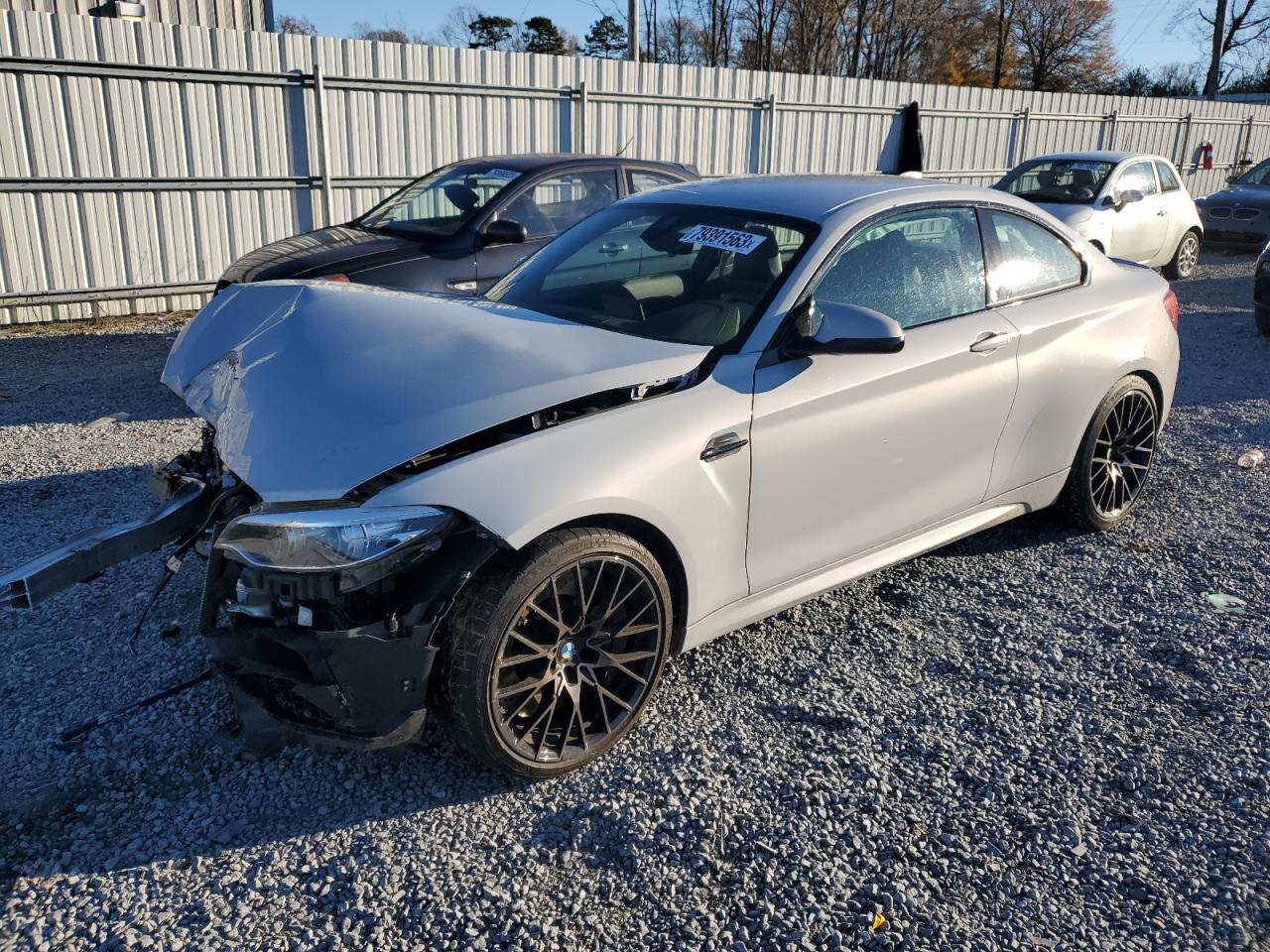 Image 1 of 2020 BMW M2 COMPETITION 2020 with VIN WBS2U7C05L7D65704
