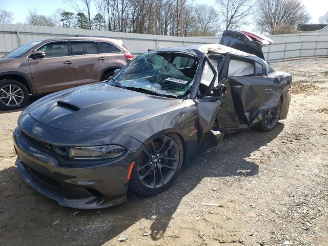 Image 1 of 2022 DODGE CHARGER SCAT PACK 2022 with VIN 2C3CDXGJXNH129542