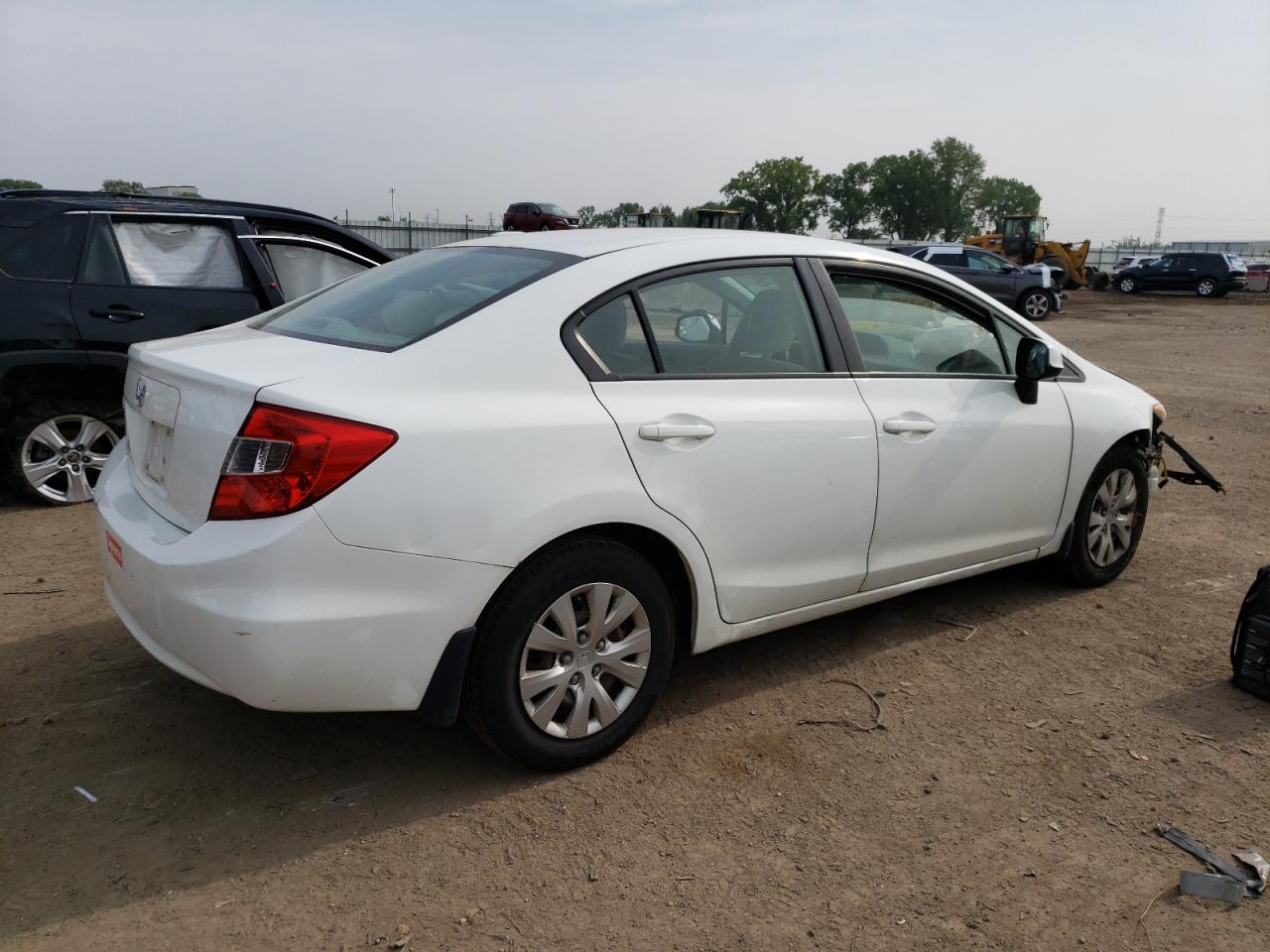 Image 3 of 2012 HONDA CIVIC LX 2012 with VIN 19XFB2F51CE003620
