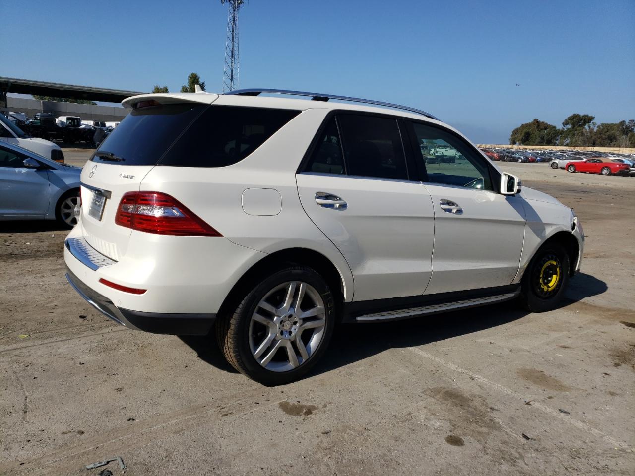 Obraz 3 z 2013 MERCEDES-BENZ ML 350 4MATIC 2013 z VIN 4JGDA5HB6DA123556