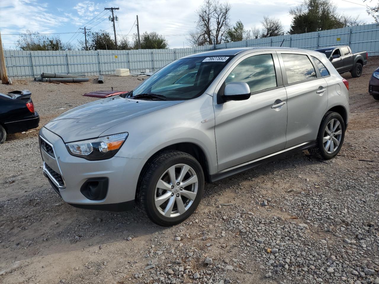Image 1 of 2015 MITSUBISHI OUTLANDER SPORT ES 2015 with VIN 4A4AR3AU0FE036143