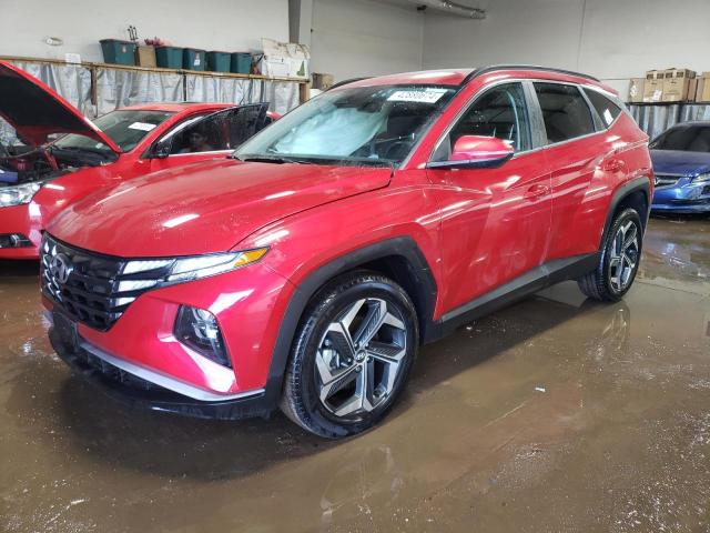 Image 1 of 2022 HYUNDAI TUCSON SEL 2022 with VIN 5NMJFCAE9NH093283