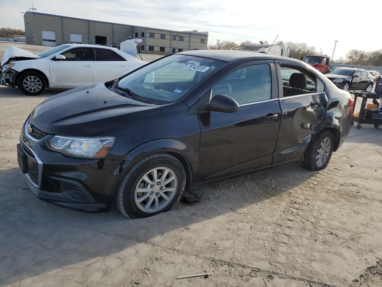 Image 1 of 2017 CHEVROLET SONIC LT 2017 with VIN 1G1JD5SH6H4146909