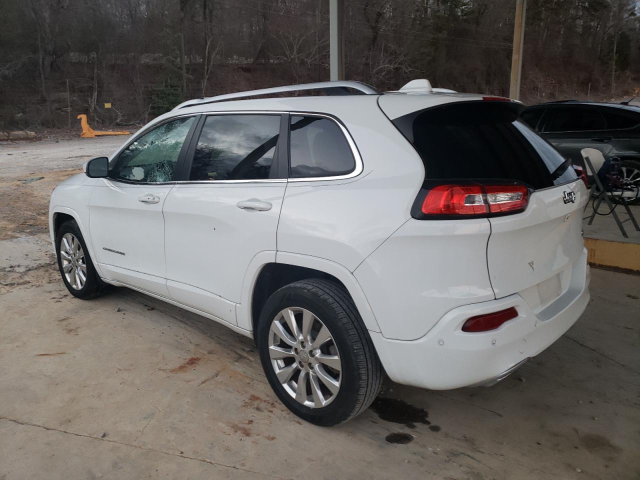 Image 2 of 2017 JEEP CHEROKEE OVERLAND 2017 with VIN 1C4PJLJS2HW604624